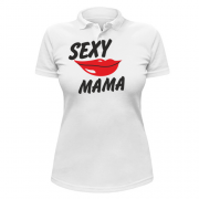 Рубашка поло Sexy мама