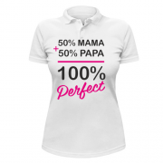 Рубашка поло 50% мама + 50% папа