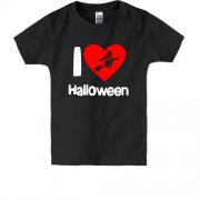 Детская футболка I love Halloween