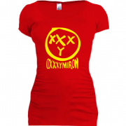 Женская удлиненная футболка Oxxxymiron