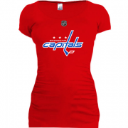 Женская удлиненная футболка Washington Capitals