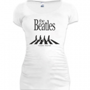 Женская удлиненная футболка The Beatles AR