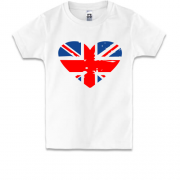 Детская футболка Люблю Британию