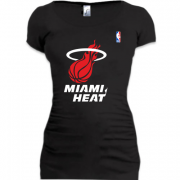 Женская удлиненная футболка Miami Heat
