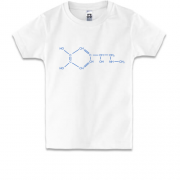 Детская футболка с формулой адреналина
