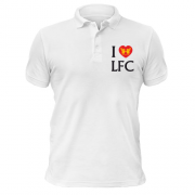 Чоловіча футболка-поло I love LFC 4