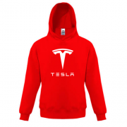 Дитяча толстовка з лого Tesla