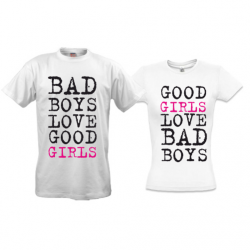 Парні футболки Bad boys - Bad girls