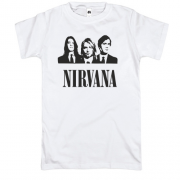 Футболка Nirvana (с группой)