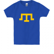 Дитяча футболка з тамгою (символом кримських татар)