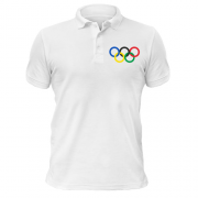 Рубашка поло Олимпийские кольца