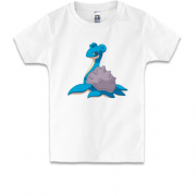 Дитяча футболка з покемоном Лапрас (Lapras)