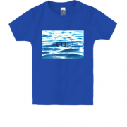 Детская футболка Океан Эльзы (океан)