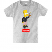 Детская футболка Барт Симпсон Supreme (2)