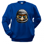 Свитшот с котом - космонавтом