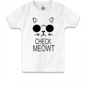 Дитяча футболка check meowt