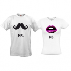 Парні футболки Містер і Місіс