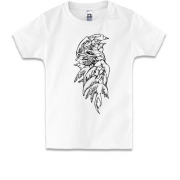 Детская футболка с птицами