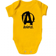Детское боди Animal (лого)