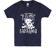 Дитяча футболка Лабрадор
