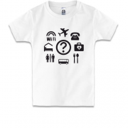 Детская футболка - словарь с иконками (2)