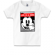 Детская футболка Life is a joke