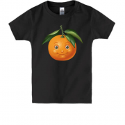 Детская футболка "Веселый мандарин"