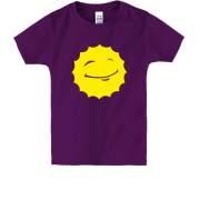Дитяча футболка з сонечком-смайлом