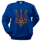 Свитшот с цветочным гербом Украины (2)