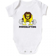 Детское боди Powerlifting lion