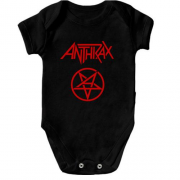 Детское боди Anthrax со звездой