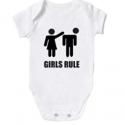 Детское боди Girls rule