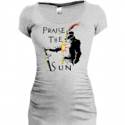 Подовжена футболка Praise The Sun