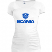 Женская удлиненная футболка Scania