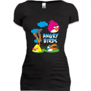 Подовжена футболка Angry birds компанія "На Зліт"