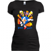 Подовжена футболка Sonic player