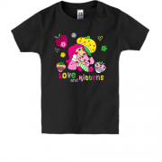 Дитяча футболка strawberry"Lowe and kittens"