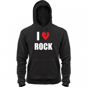 Толстовка I love Rock