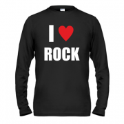 Чоловічий лонгслів I love Rock