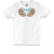 Дитяча футболка з комірцем-вишиванкою (3)