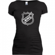 Женская удлиненная футболка NHL