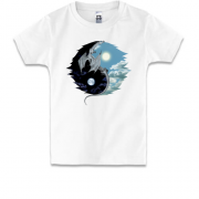 Детская футболка Дракон инь-янь