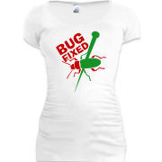 Подовжена футболка з жуком Bug fixed