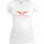 Женская удлиненная футболка Montana