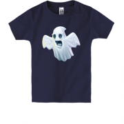 Детская футболка с летающим призраком