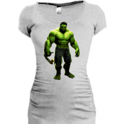 Подовжена футболка з Халком (Hulk)