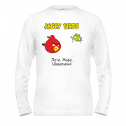 Чоловічий лонгслів Angry Birds (літо, спека)