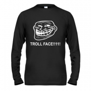 Чоловічий лонгслів Troll face