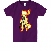 Детская футболка с огненным Наруто