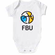 Дитячий боді з лого федерації баскетболу України